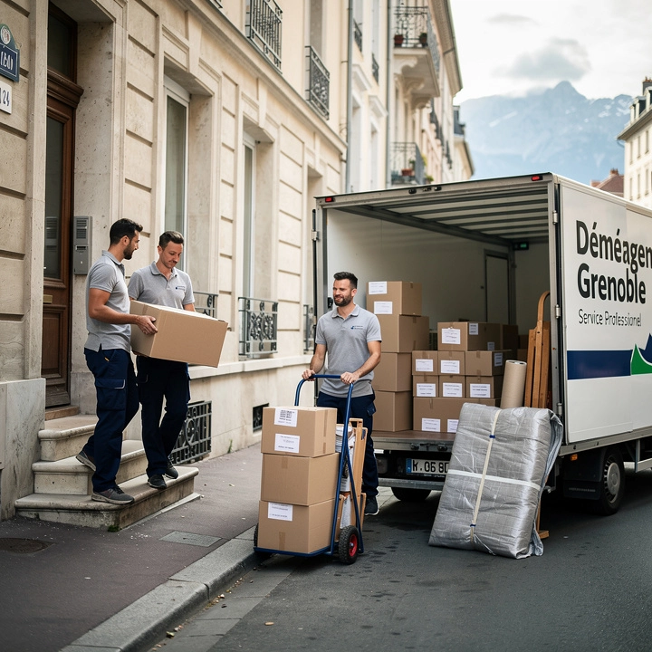 Déménagement Grenoble Nantes