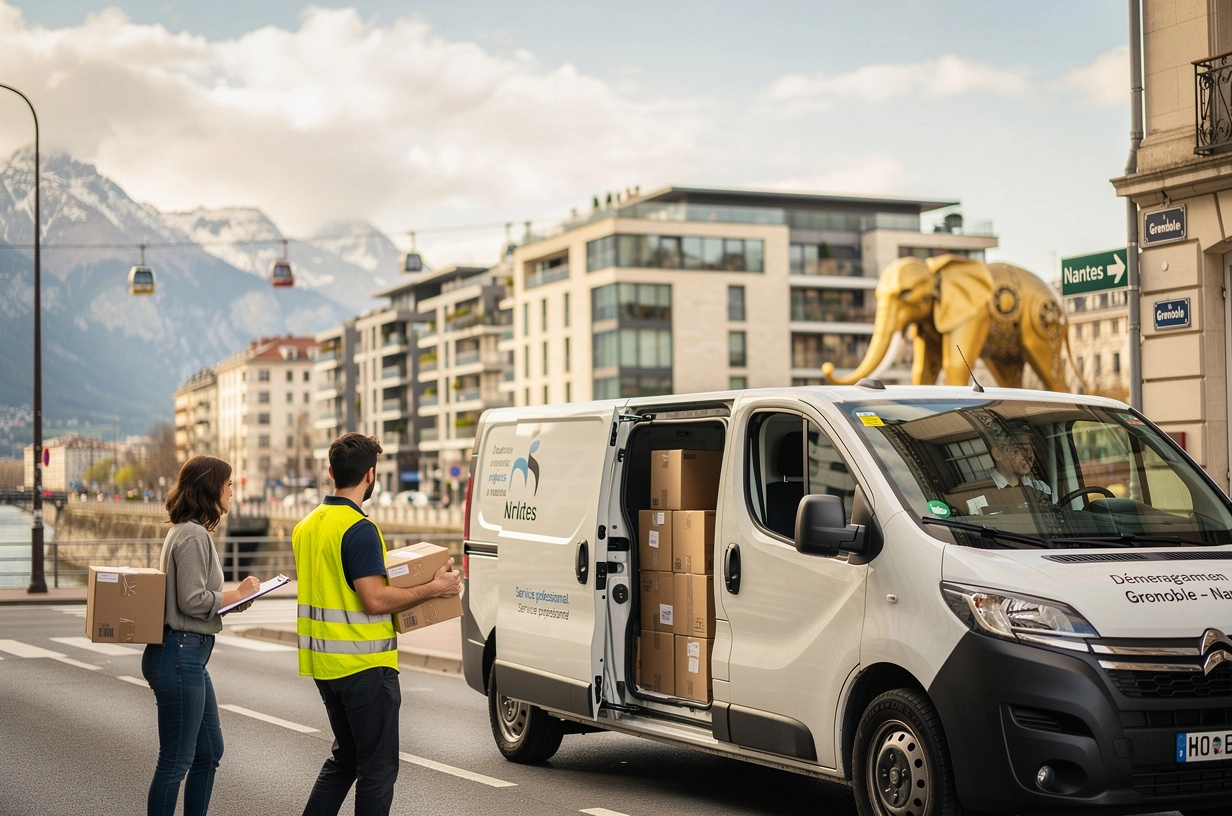 Déménagement Grenoble Nantes